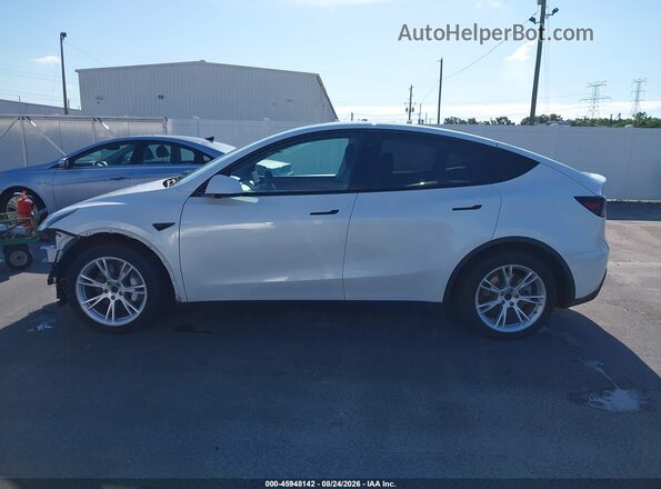 5YJYGDEE1LF032990 2020 TESLA MODEL Y White Vista interior de 360 grados