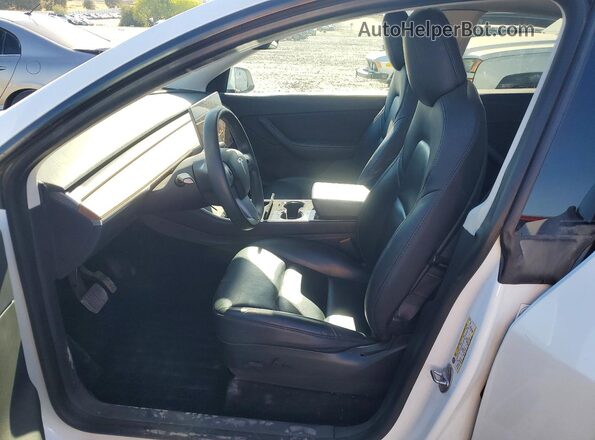 5YJYGDEE1LF057548 2020 TESLA MODEL White Widok wnętrza z przodu
