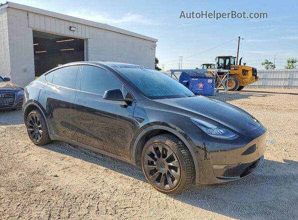 5YJYGDEE1MF063139 2021 TESLA MODEL Black Передня права чверть