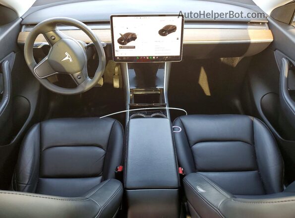 5YJYGDEE1MF063139 2021 TESLA MODEL Black Вид панелі приладів