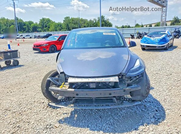 5YJYGDEE1MF065456 2021 TESLA MODEL Gray Front view