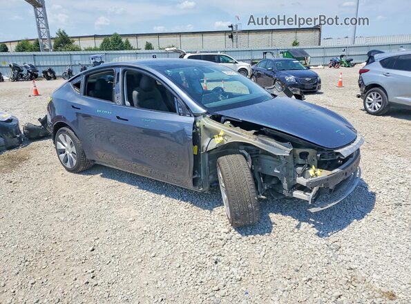 5YJYGDEE1MF065456 2021 TESLA MODEL Gray Front right