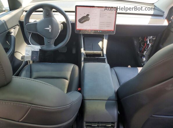 5YJYGDEE1MF065456 2021 TESLA MODEL Gray Dashboard view