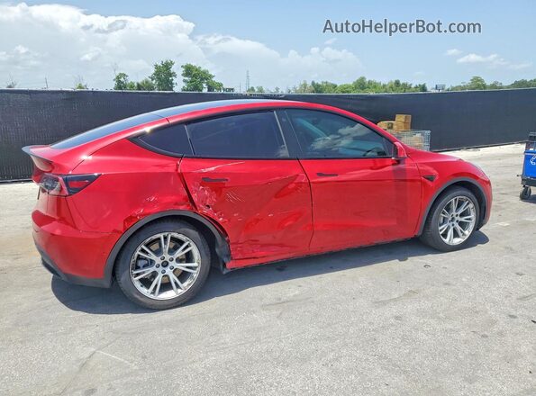 5YJYGDEE1MF177335 2021 TESLA MODEL Красный Задняя правая четверть