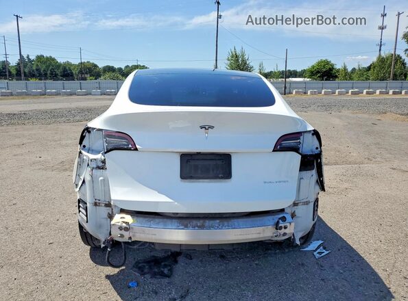 5YJYGDEE1MF213430 2021 TESLA MODEL White Rear view