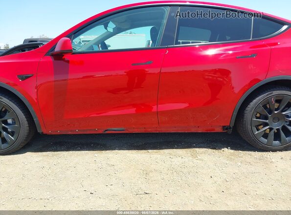 5YJYGDEE1MF232379 2021 TESLA MODEL Y Красный Вид спереди