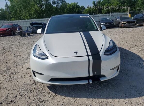 5YJYGDEE2LF015437 2020 TESLA MODEL White Front view