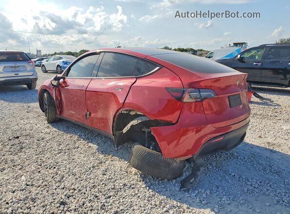 5YJYGDEE2LF035056 2020 TESLA MODEL Red უკანა მარცხენა