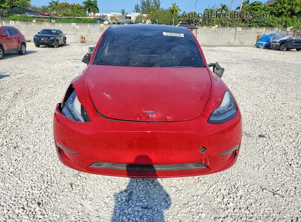 5YJYGDEE2LF035056 2020 TESLA MODEL Red წინა ხედი