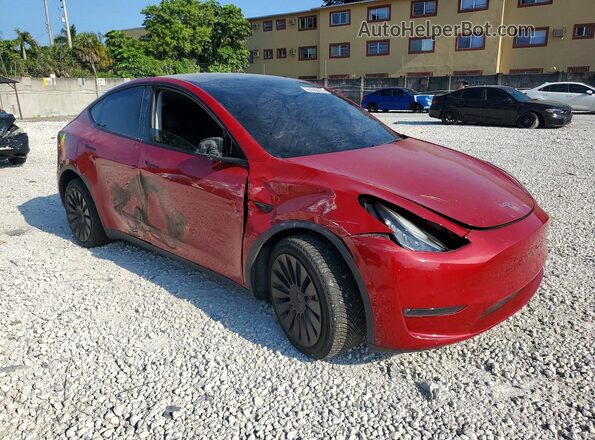 5YJYGDEE2LF035056 2020 TESLA MODEL Red წინა მარჯვენა