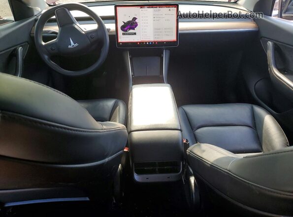 5YJYGDEE2LF035056 2020 TESLA MODEL Red წინა პანელის ხედი