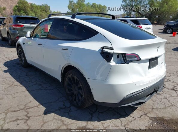 5YJYGDEE2MF112154 2021 TESLA MODEL Y White Հետևի ձախ