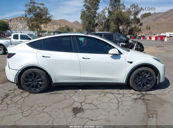 5YJYGDEE2MF112154 2021 TESLA MODEL Y White Սալոնի հետևի տեսք