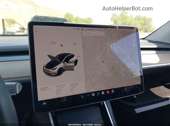 5YJYGDEE2MF112154 2021 TESLA MODEL Y White 