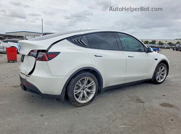 5YJYGDEE2MF180678 2021 TESLA MODEL Белый Задняя правая четверть