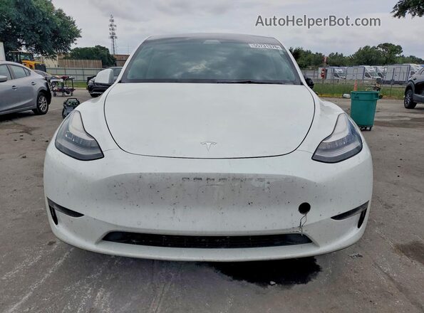 5YJYGDEE2MF180678 2021 TESLA MODEL Белый Вид спереди