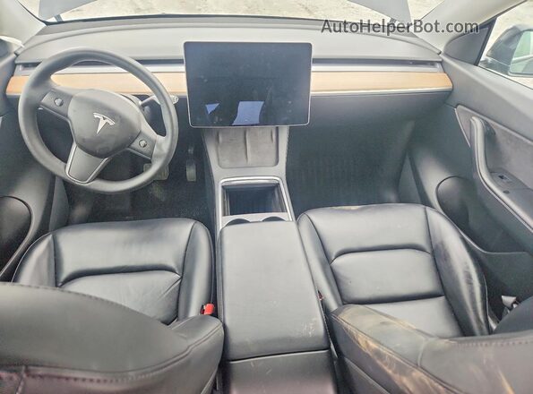 5YJYGDEE2MF278139 2021 TESLA MODEL Черный Вид панели приборов