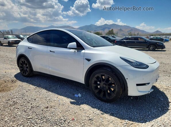 5YJYGDEE3LF027001 2020 TESLA MODEL White Передня права чверть
