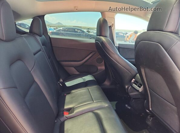 5YJYGDEE3LF027001 2020 TESLA MODEL White Вид задніх сидінь