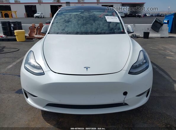 5YJYGDEE3LF055798 2020 TESLA MODEL Y White წინა ხედი