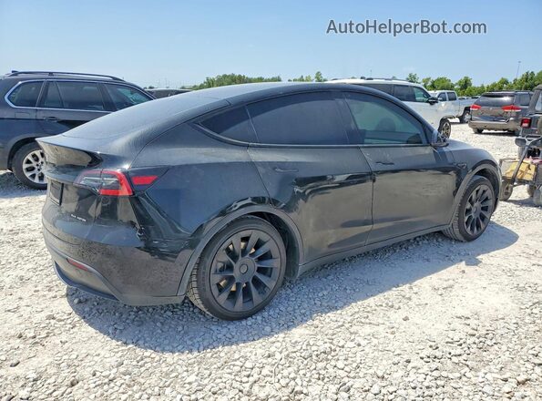 5YJYGDEE3MF143610 2021 TESLA MODEL Y Black Front right