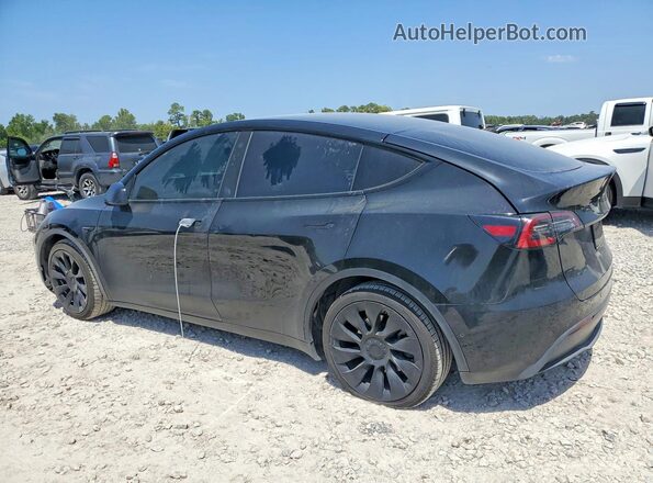 5YJYGDEE3MF143610 2021 TESLA MODEL Y Black Rear right