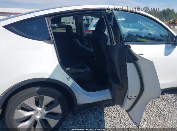 5YJYGDEE3MF234053 2021 TESLA MODEL Y White Vista de la etiqueta del VIN
