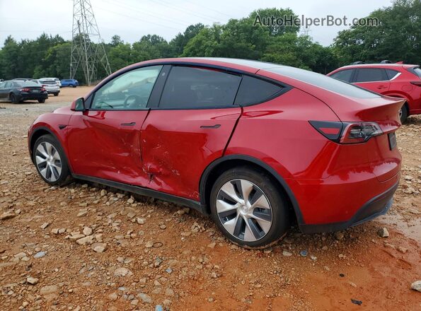 5YJYGDEE3MF253685 2021 TESLA MODEL Красный Задняя левая четверть