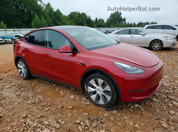 5YJYGDEE3MF253685 2021 TESLA MODEL Красный Передняя правая четверть