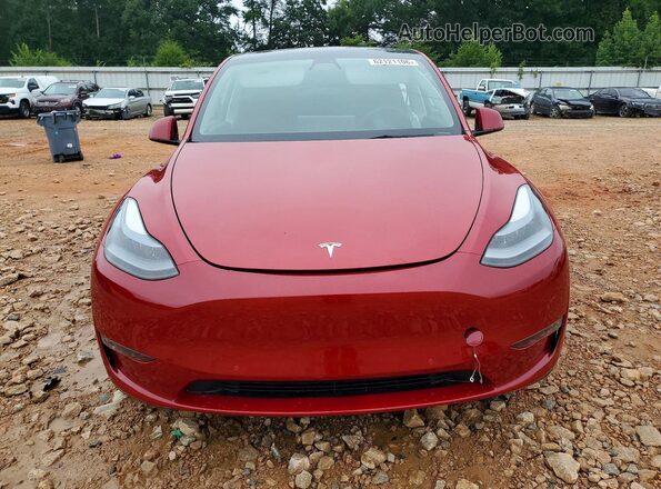5YJYGDEE3MF253685 2021 TESLA MODEL Красный Вид спереди