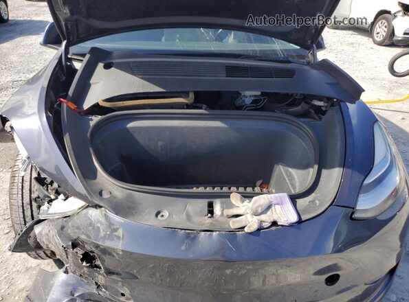 5YJYGDEE4LF047032 2020 TESLA MODEL Black Widok komory silnika