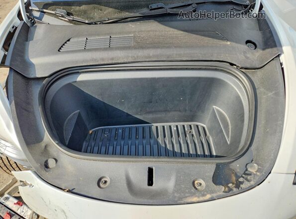 5YJYGDEE4LF048049 2020 TESLA MODEL White ძრავის განყოფილების ხედი