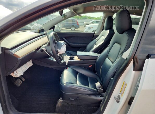 5YJYGDEE4LF048049 2020 TESLA MODEL White წინა სალონის ხედი