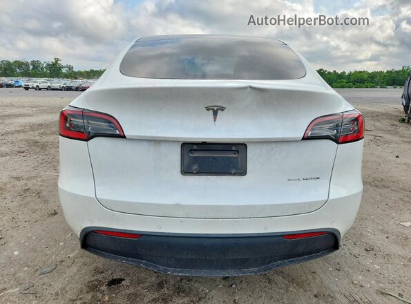 5YJYGDEE4LF048049 2020 TESLA MODEL White უკანა ხედი