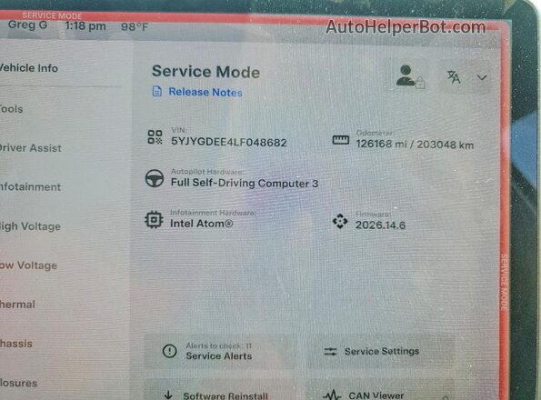5YJYGDEE4LF048682 2020 TESLA MODEL White Vista del cuadro de instrumentos