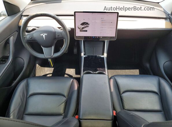 5YJYGDEE4LF048682 2020 TESLA MODEL White Vista del salpicadero