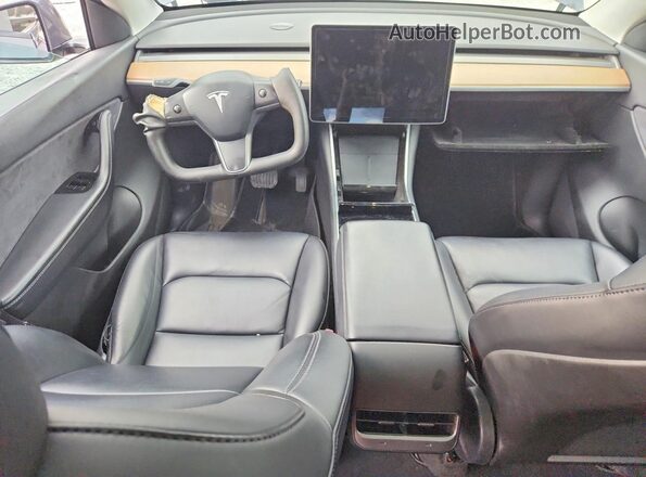 5YJYGDEE4LF049072 2020 TESLA MODEL Gray წინა პანელის ხედი