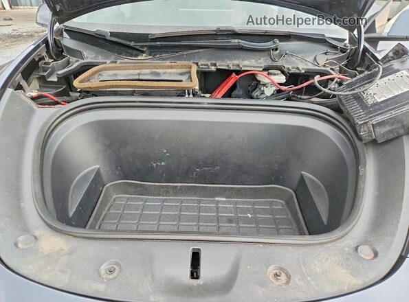 5YJYGDEE4LF049072 2020 TESLA MODEL Gray უკანა სალონის ხედი