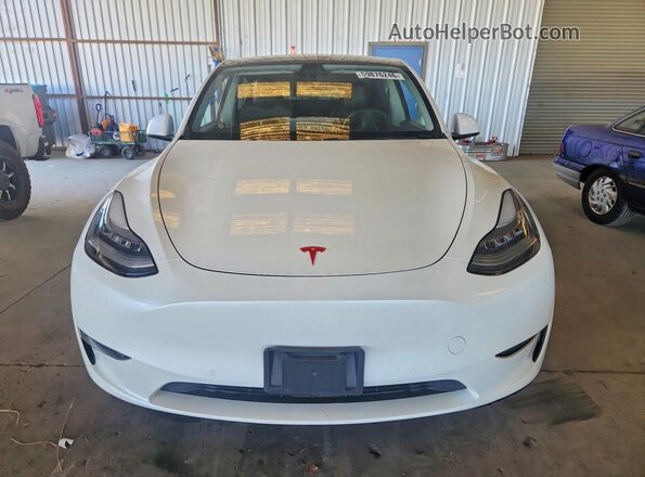 5YJYGDEE4MF073308 2021 TESLA MODEL Белый Вид спереди
