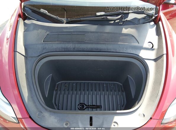 5YJYGDEE4MF104900 2021 TESLA MODEL Y Красный Вид сзади