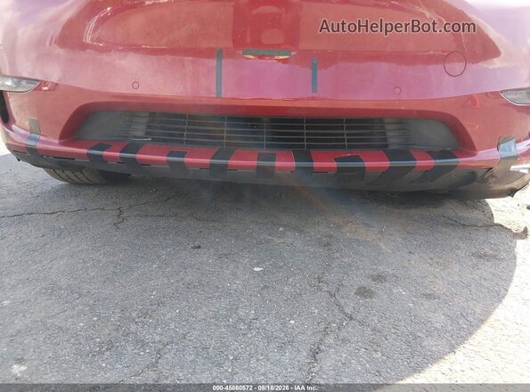 5YJYGDEE4MF104900 2021 TESLA MODEL Y Красный Вид спереди
