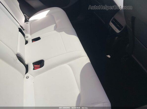 5YJYGDEE4MF122250 2021 TESLA MODEL Y White VIN sticker view