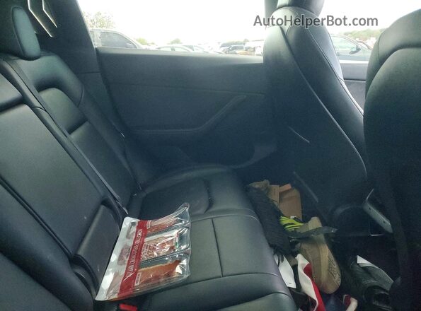 5YJYGDEE4MF185798 2021 TESLA MODEL Белый Вид задних сидений