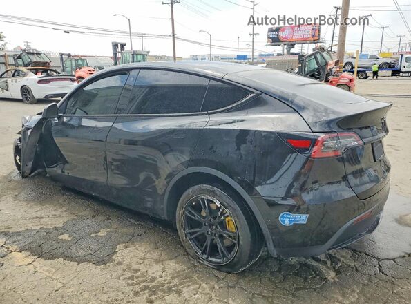 5YJYGDEE4MF210974 2021 TESLA MODEL Black Trasero izquierdo