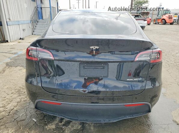 5YJYGDEE4MF210974 2021 TESLA MODEL Black Vista trasera