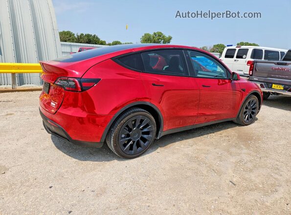 5YJYGDEE4MF232649 2021 TESLA MODEL Red Задня права чверть