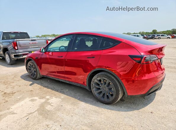 5YJYGDEE4MF232649 2021 TESLA MODEL Red Задня ліва чверть