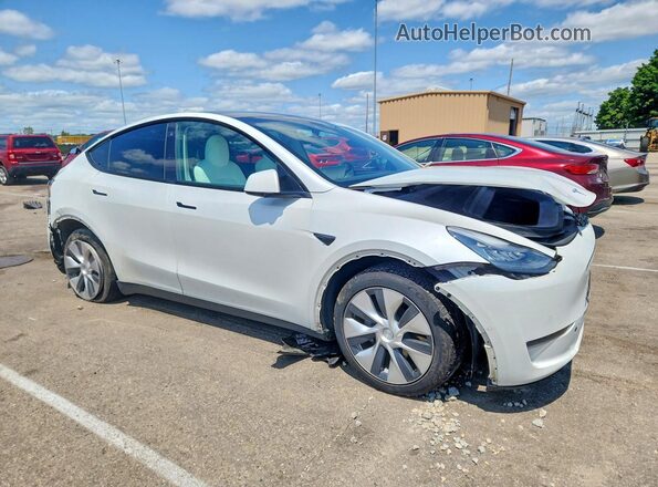 5YJYGDEE5LF020972 2020 TESLA MODEL White Delantero derecho