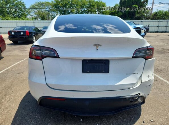 5YJYGDEE5LF020972 2020 TESLA MODEL White Vista trasera