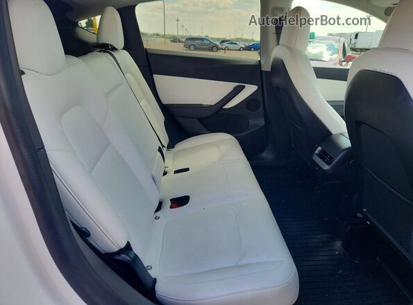 5YJYGDEE5LF020972 2020 TESLA MODEL White Vista interior trasera
